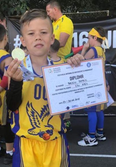BC CSU Sibiu: Patric Briciu va fi “Little Eagle”