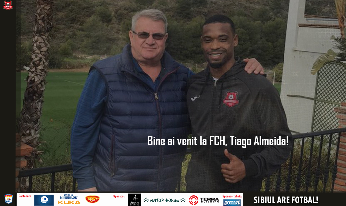 Tiago Almeida, al şaselea jucător portughez care semnează cu Hermannstadt