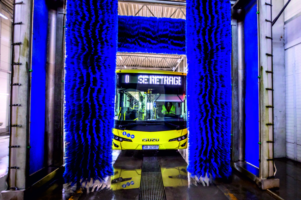 Tursib intensifică acțiunile de dezinfectare și igienizare a autobuzelor