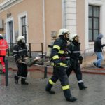GALERIE FOTO: Exercițiu amplu în Gara CFR Sibiu