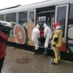 GALERIE FOTO: Exercițiu amplu în Gara CFR Sibiu