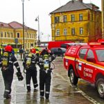GALERIE FOTO: Exercițiu amplu în Gara CFR Sibiu