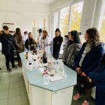 Elevi în vizită la uzina de apă ”Dumbrava”