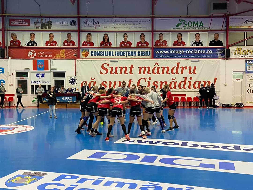 Măgura Cisnădie a învins campioana României, SCM Râmnicu Vâlcea