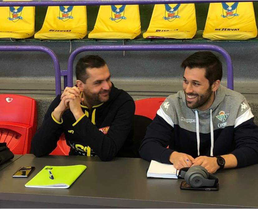 Preparatorul fizic Juanma Yanez i-a testat aseară pe elevii lui Dan Fleșeriu