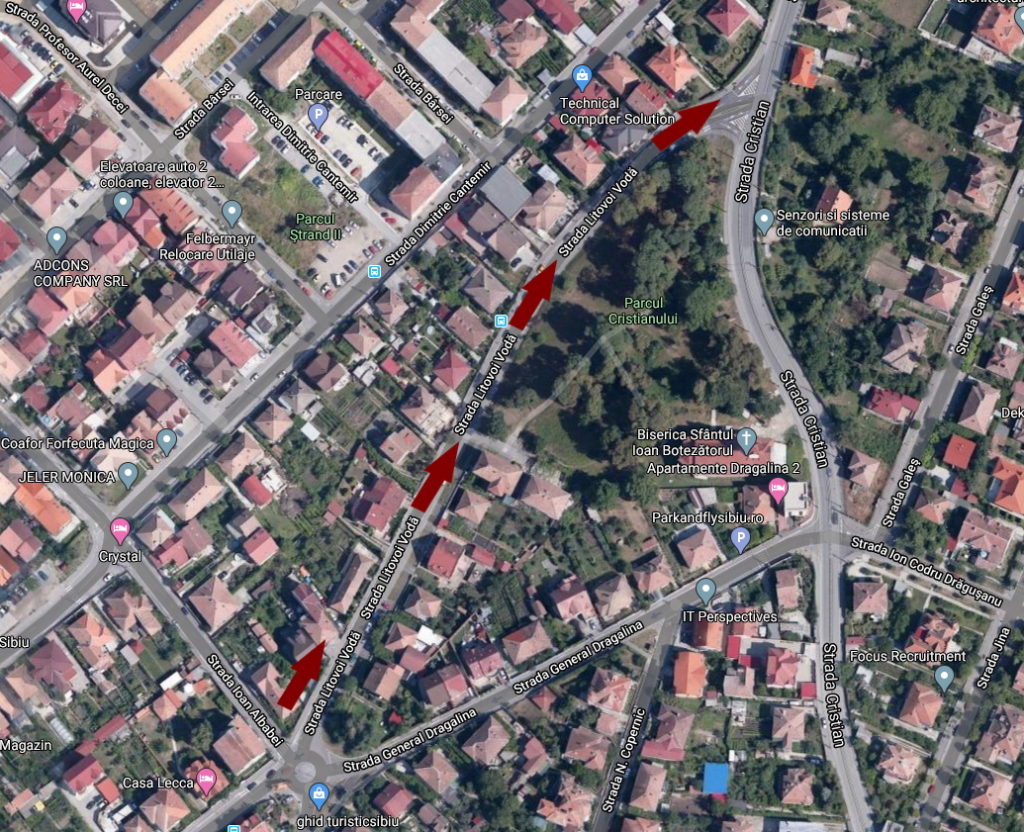 Modificări în regimul de circulație pe străzile Litovoi, Viitorului și Moara de Scoarță