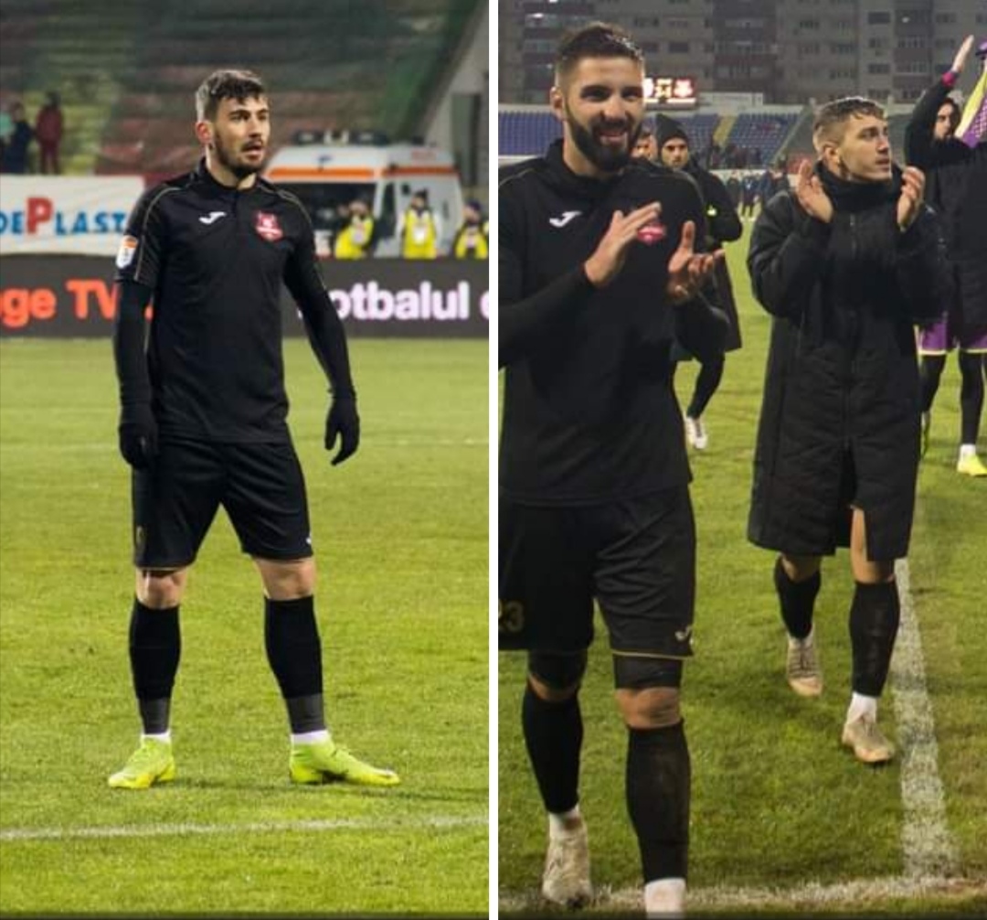 Adrian Bălan și Alin Dobrosavlevici au debutat pentru formația lui Vasile Miriuță