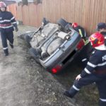 FOTO: Drumul de la Sibiu la Mediaș, "presărat" cu accidente