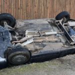 FOTO: Drumul de la Sibiu la Mediaș, "presărat" cu accidente
