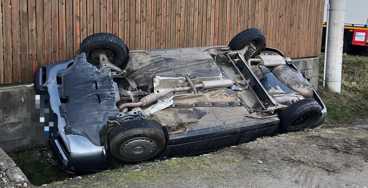 FOTO: Drumul de la Sibiu la Mediaș, "presărat" cu accidente