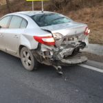O persoană rănită în urma unui accident rutier la ieșire din Târnava