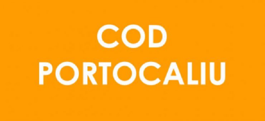 COD PORTOCALIU pentru 19 de localități din județul Sibiu - Vezi recomandările autorităților!