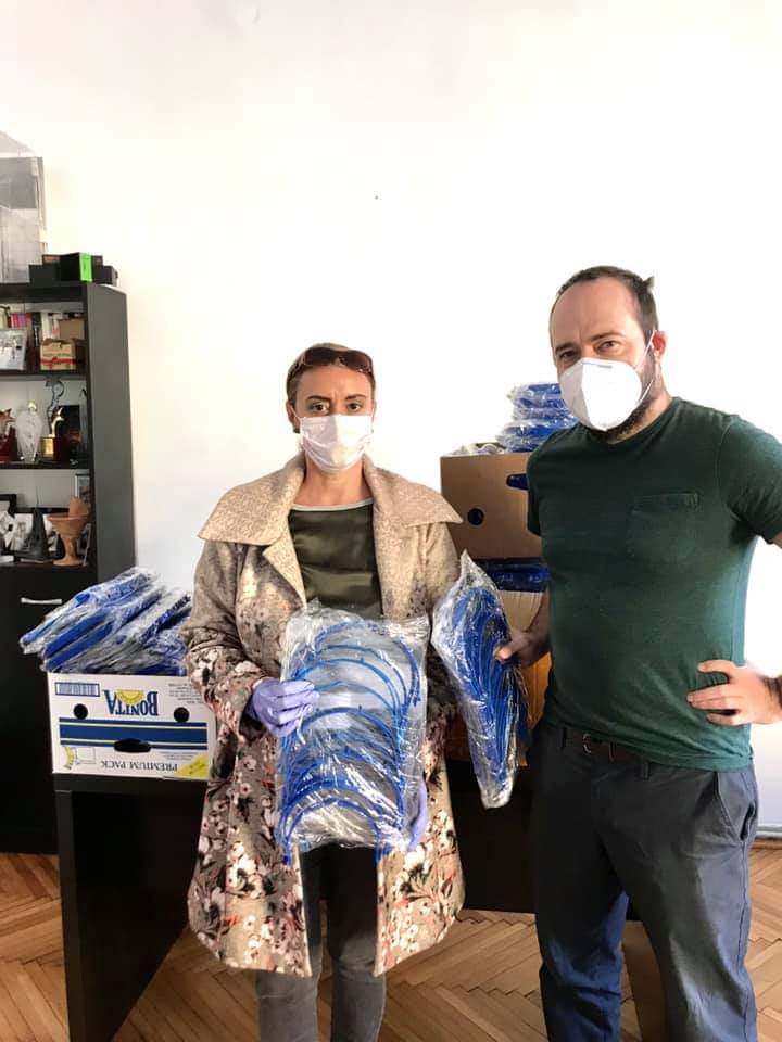 700 de viziere care vor fi distribuite angajaților centrelor DGASPC Sibiu
