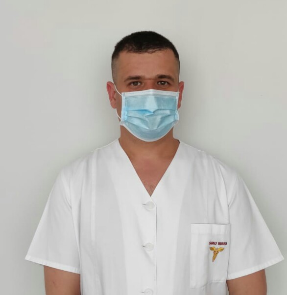 Subofițerul sanitar Alin Stancu reprezintă Sibiul în lupta cu COVID-19 în spitale din Republica Moldova