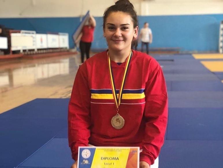 Foto | Cristina Sîrbuleţ, campioana României de seniori la judo