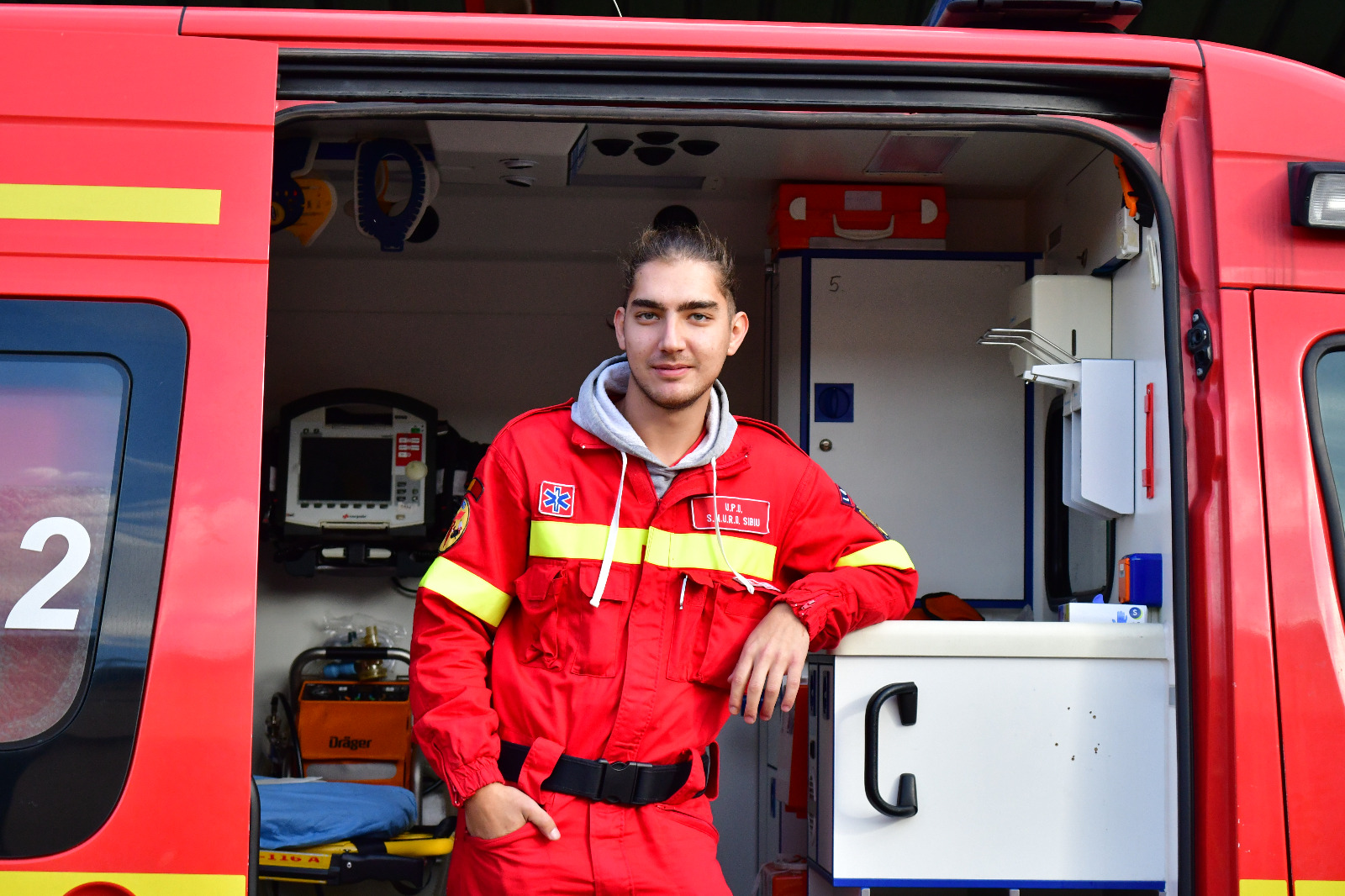 Eroii noștri sibieni: Darius Cică, student în anul V la Medicină Generală și voluntar în lupta cu COVID-19