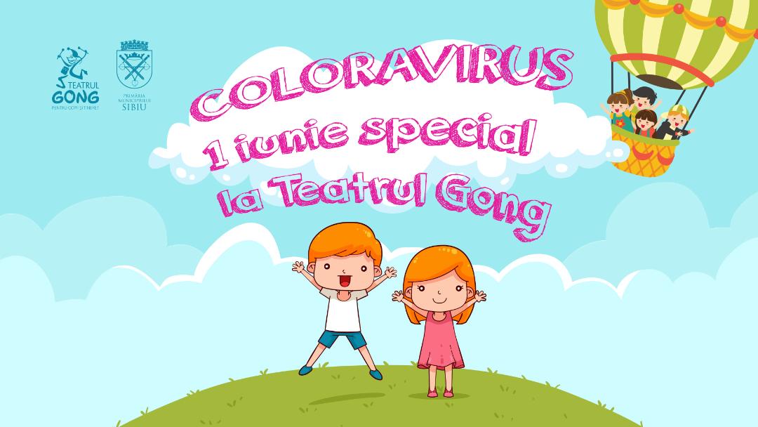„Coloravirus”, un program online oferit de Teatrul pentru Copii și Tineret „Gong”
