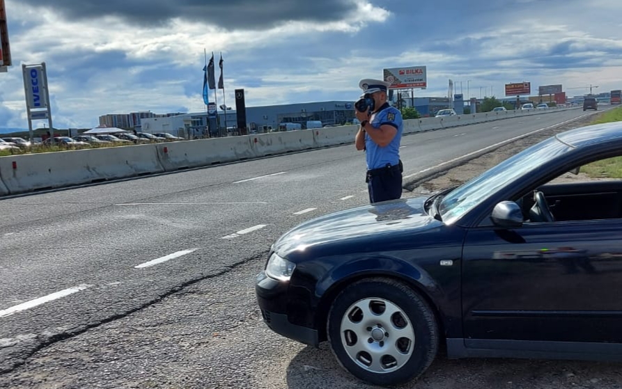 35 de abateri în trafic într-o singură zi sancționate de polițiștii sibieni