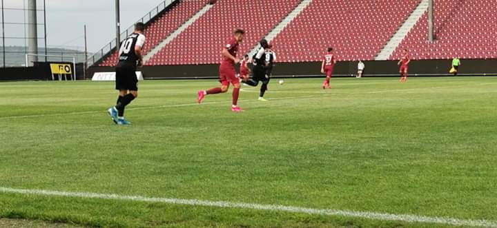 Gaz Metan Mediaș a pierdut amicalul cu CFR Cluj, scor 6-1
