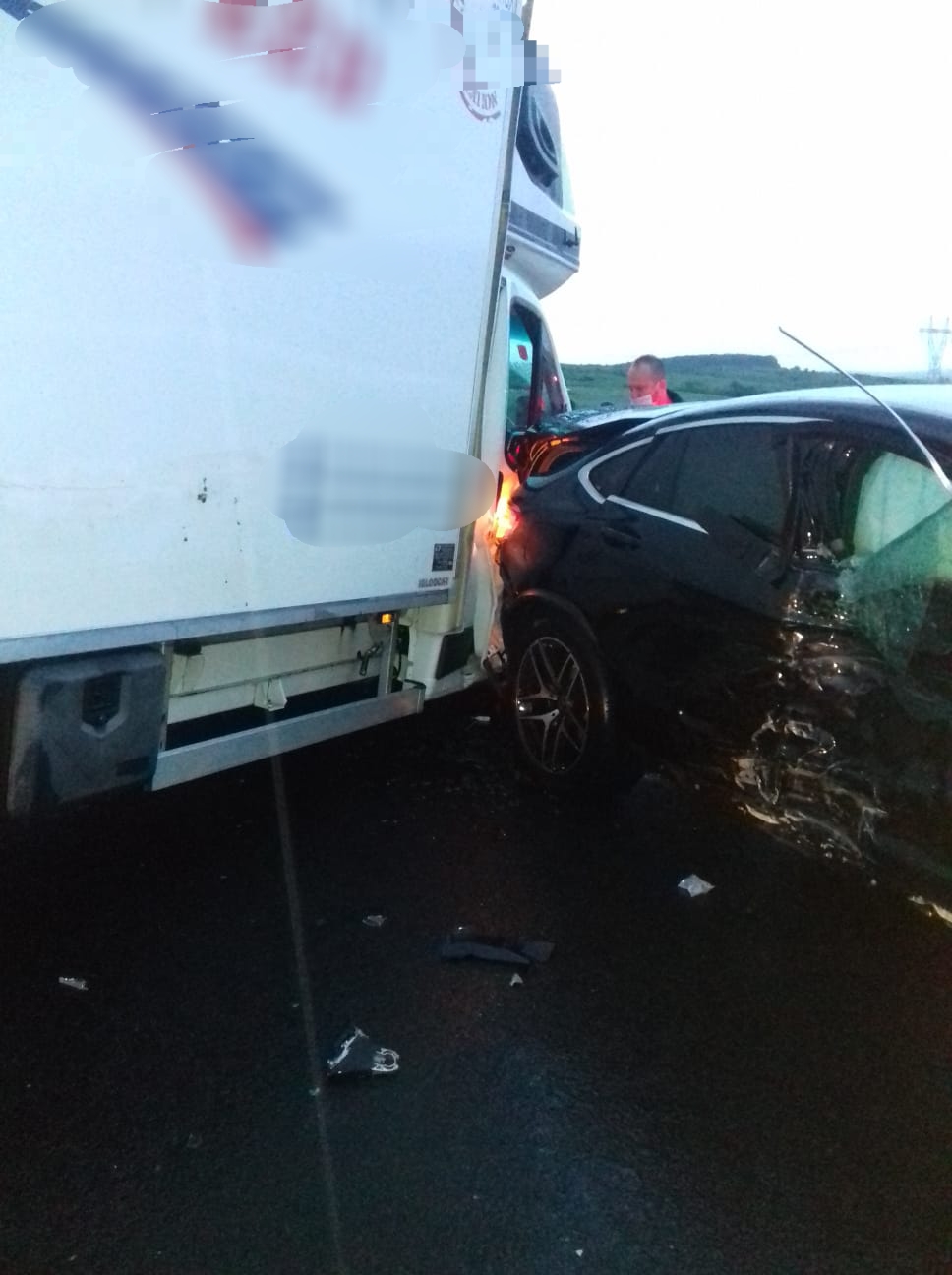 Accident grav pe autostrada A1, km. 275, zona Aciliu