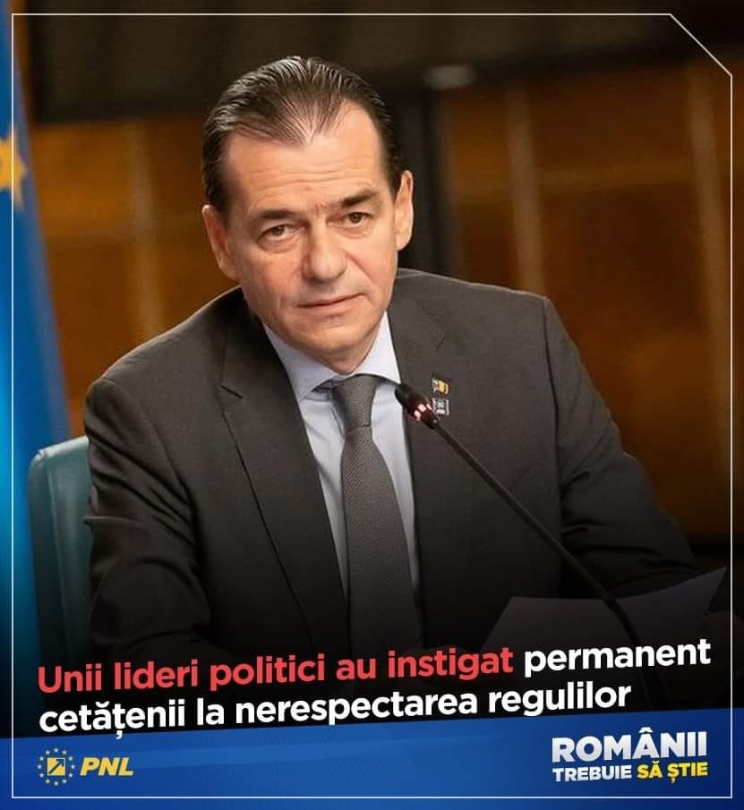 ALDE SIBIU: Liderii PNL să dea exemplu personal, apoi să ceară populaţiei să respecte regulile