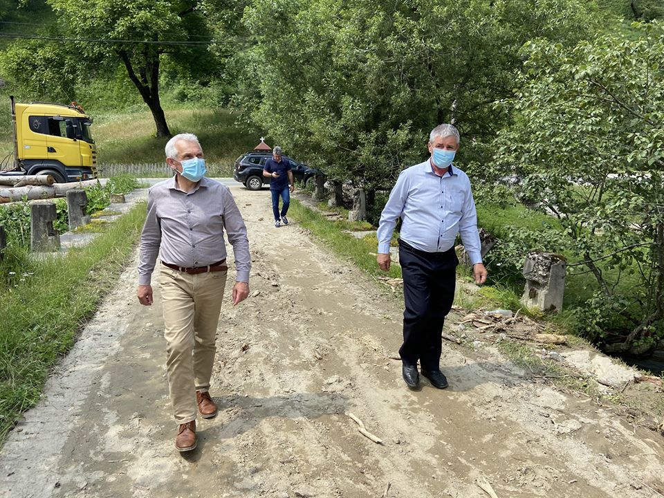 Prefectul Sibiului a efectuat o vizită de lucru în comuna Râu Sadului