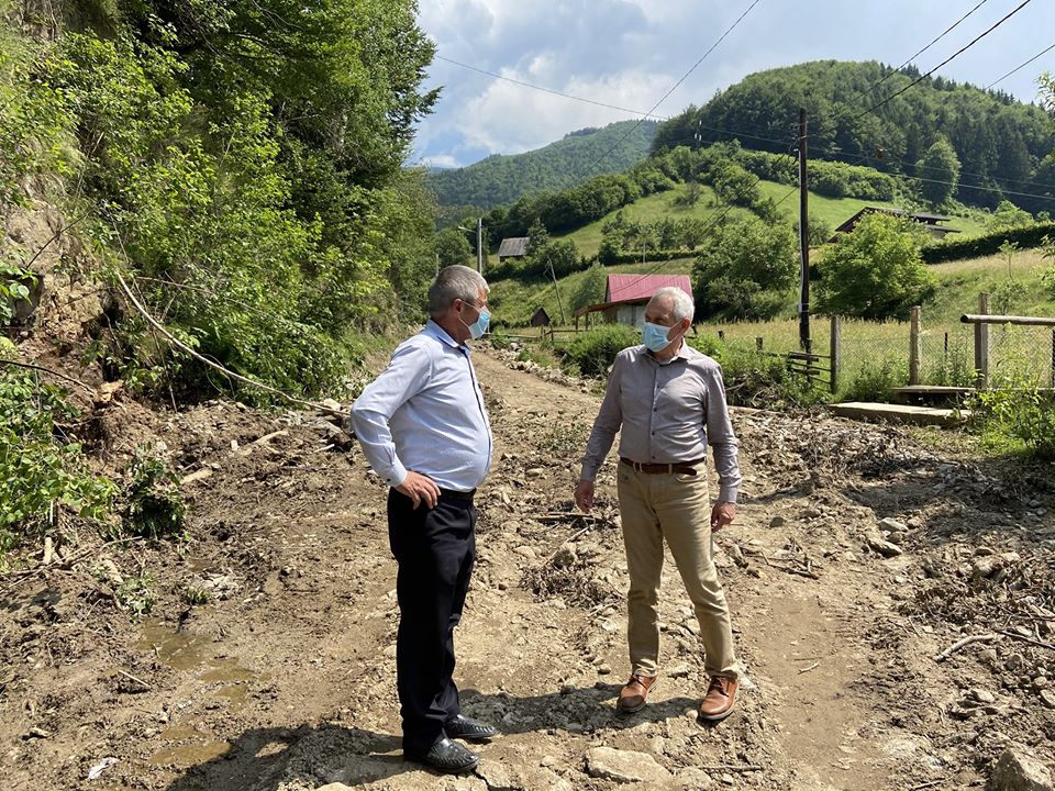 Prefectul Sibiului a efectuat o vizită de lucru în comuna Râu Sadului