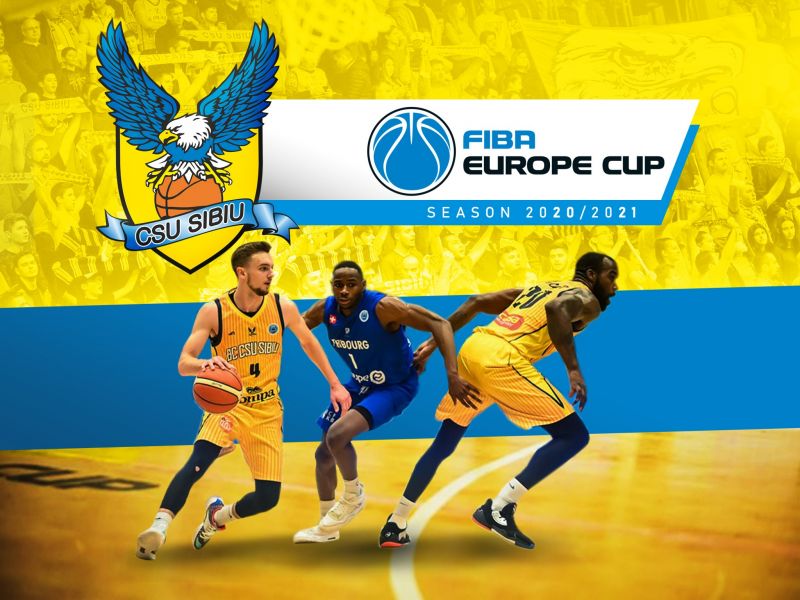 BC CSU Sibiu s-a înscris în  FIBA Europe Cup