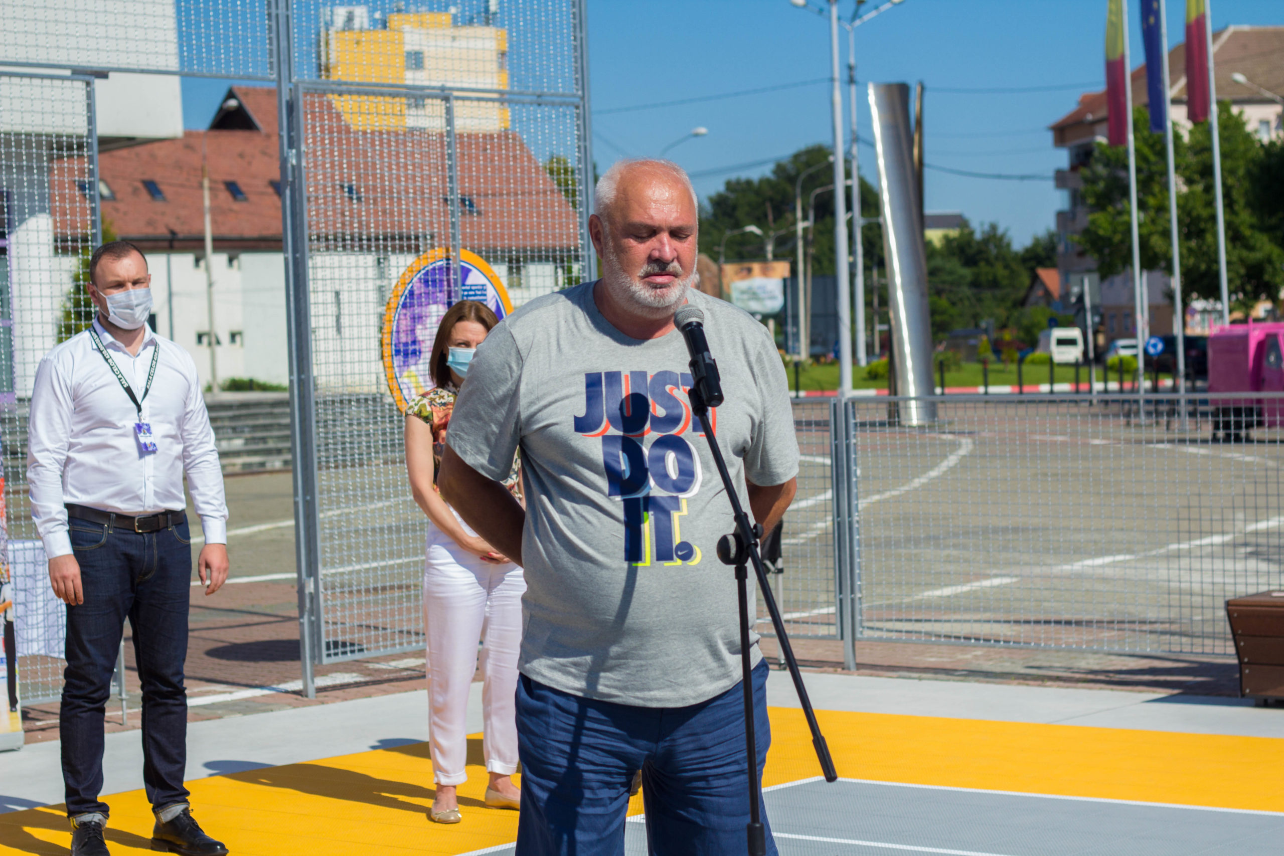 VIDEO - A fost inaugurat terenul de baschet 3x3, care poartă numele jucătorului Elemer Tordai