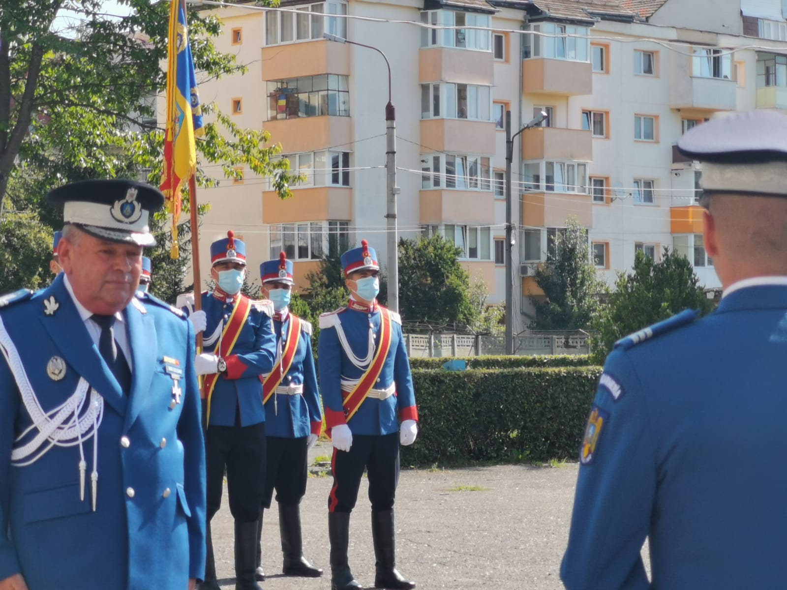 Predarea ștafetei la Jandarmeria Sibiu- pleacă Dogaru, vine Gândilă