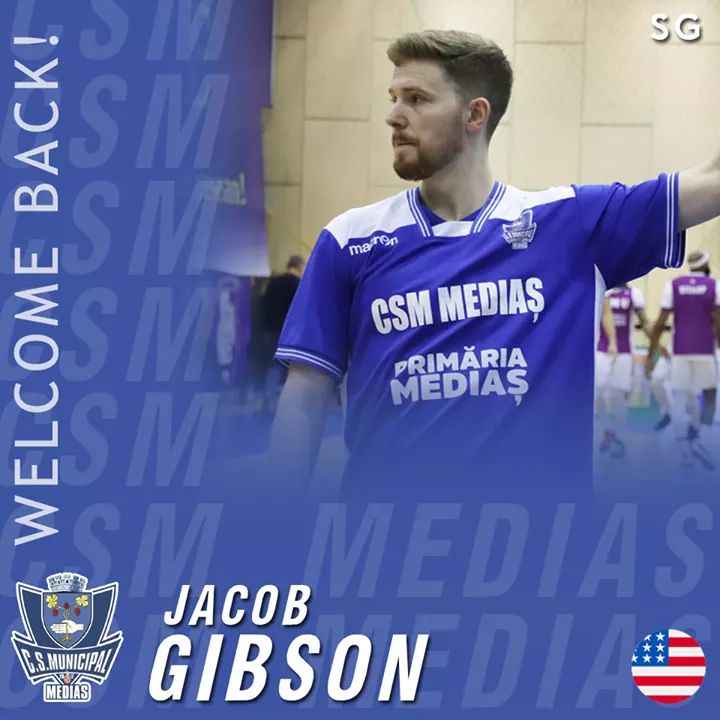Jacob Gibson și-a prelungit contractul cu CSM Mediaș