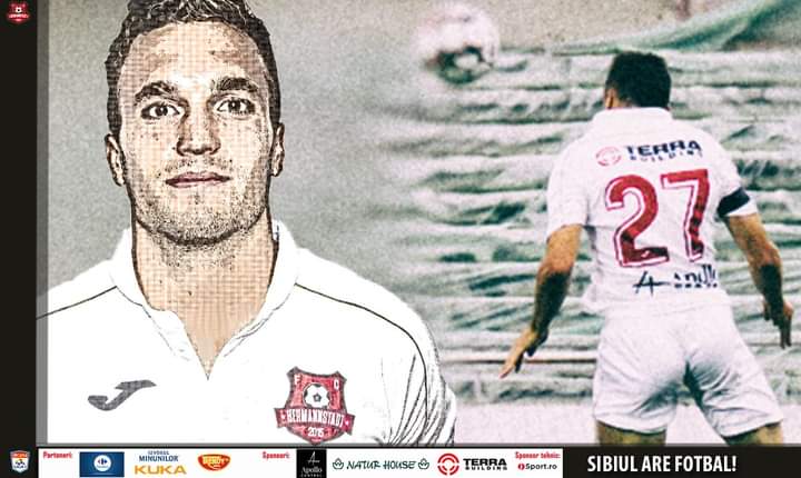 Gabriel Debeljuh, golgheterul echipei A.F.C Hermannstadt, transferat la CFR Cluj-Napoca