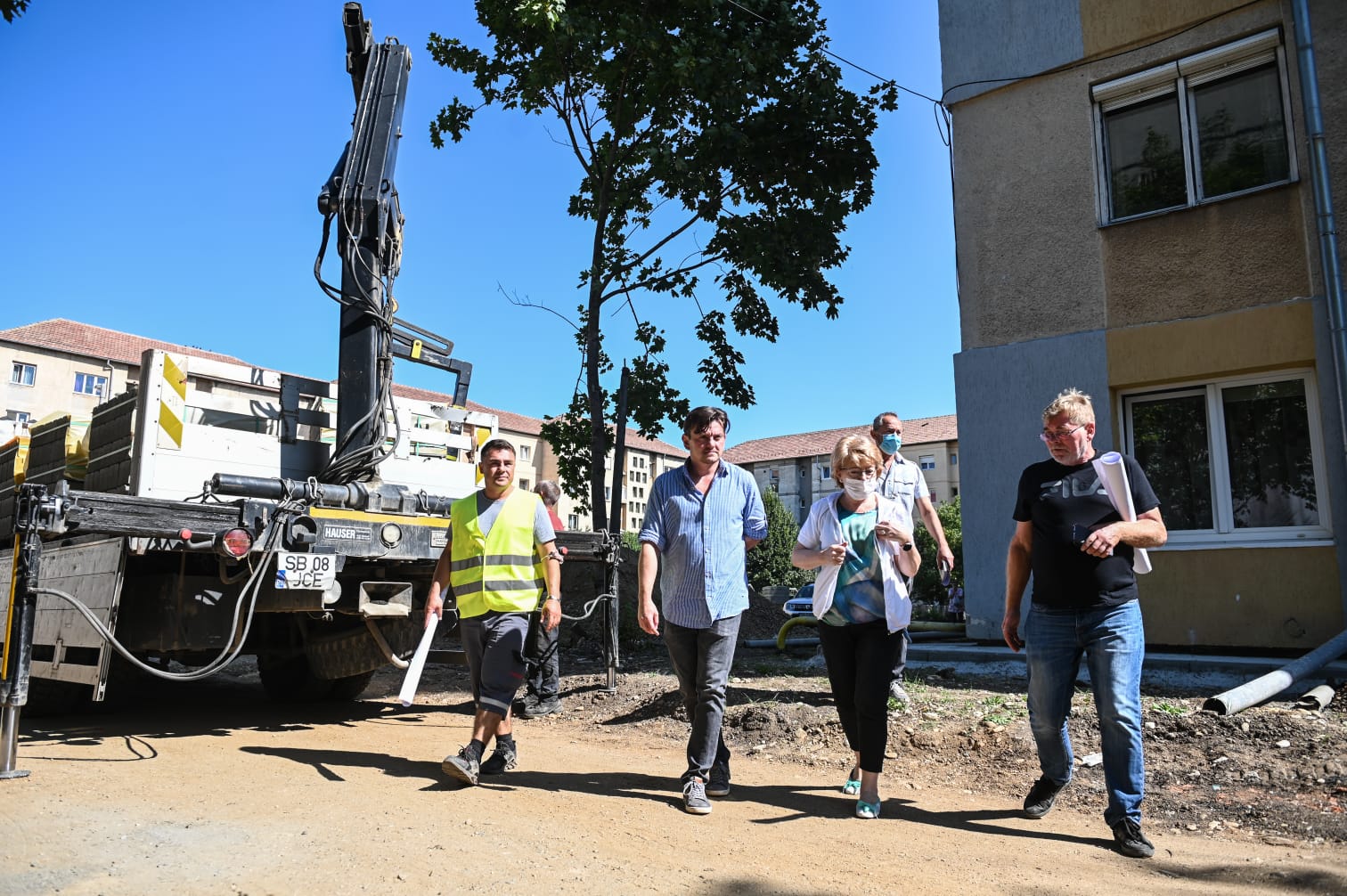 Lucrările de modernizare a cartierului Hipodrom I continuă