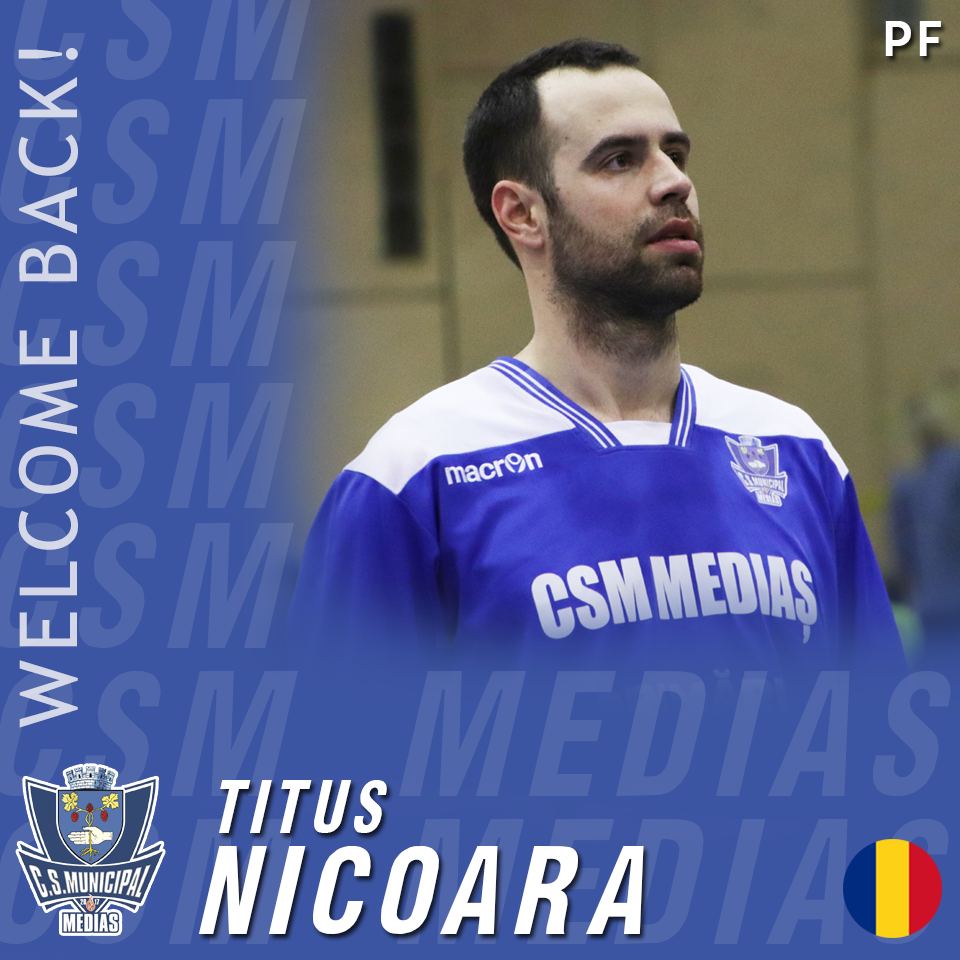 Titus Nicoară rămâne la CSM Mediaș
