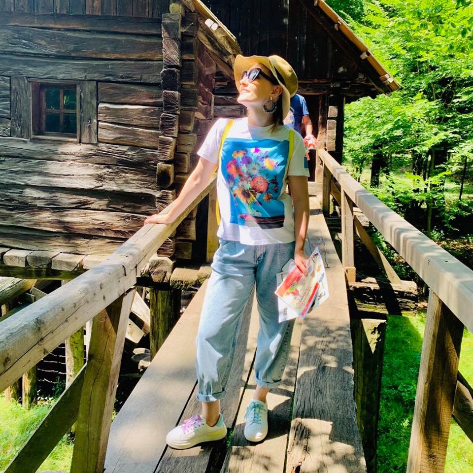 Alina Sorescu, oaspete în Muzeul Astra