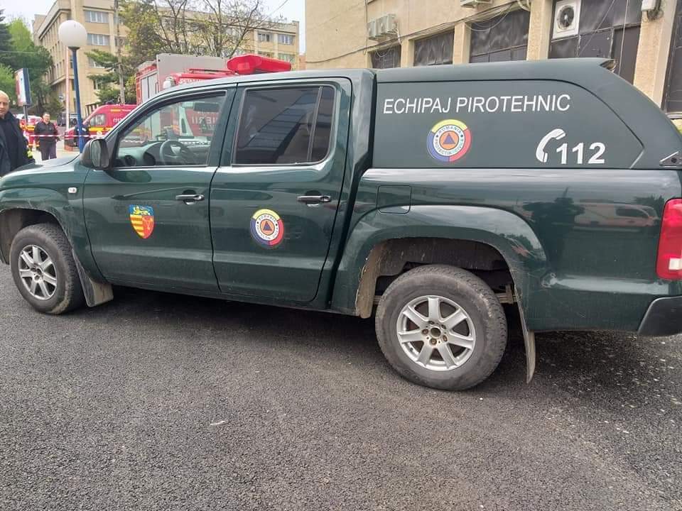 O nouă misiune pirotehnică pentru salvatorii sibieni