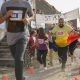 FOTO- 40 de persoane au alergat pentru amenajarea unui teren multifuncțional de sport în Săcădate