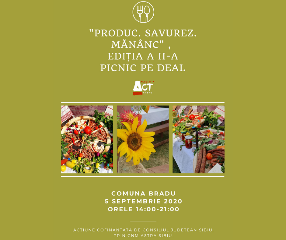 ,,PRODUC. SAVUREZ. MĂNÂNC” a readus amintiri plăcute pentru zeci de sibieni