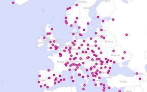 WIZZ AIR lansează harta interactivă de planificare a călătoriilor