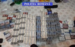 FOTO- Reținuți pentru contrabandă cu țigări