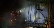 ISU Sibiu: Două misiuni de stingere, desfășurate în cursul nopții trecute