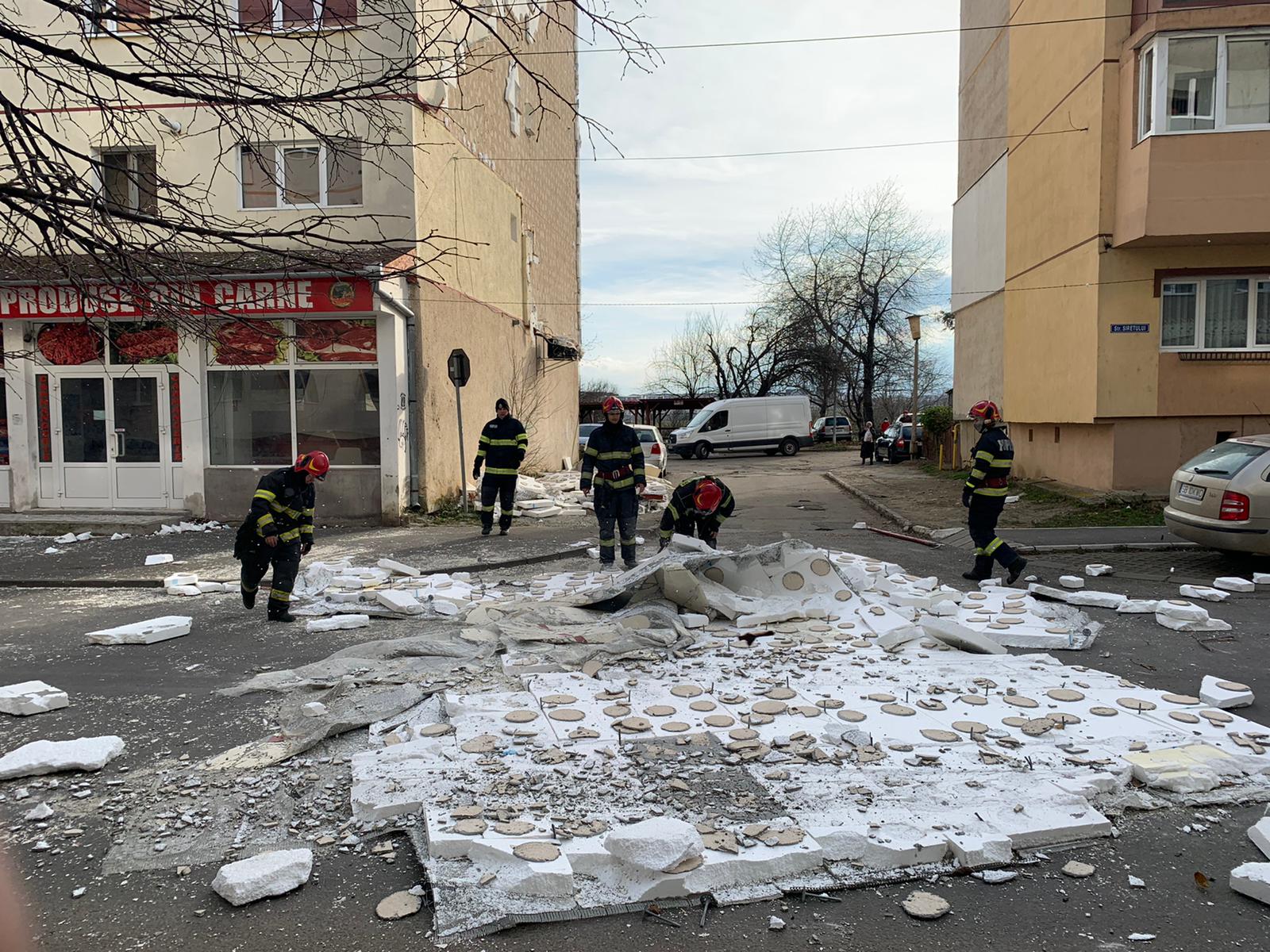 ISU Sibiu - 13 misiuni ca urmare a Codului Galben de vânt puternic