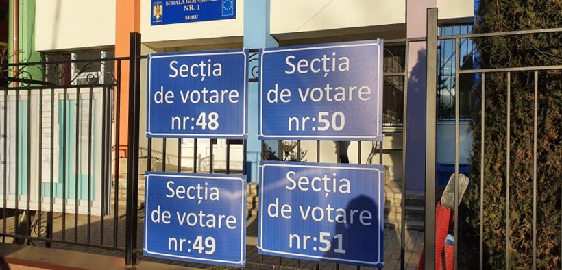 Procesul de votare a început fără probleme în întreg județul Sibiu