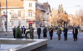 Ceremonie restrânsă de 1 Decembrie în Sibiu, doar cu depunere de coroane de flori