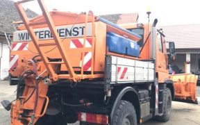 Primăria Tălmaciu a achiziționat un utilaj multifuncțional de deszăpezire și întreținere drumuri
