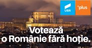 USR PLUS, votul tău pentru o Românie fără hoție (P.E.)