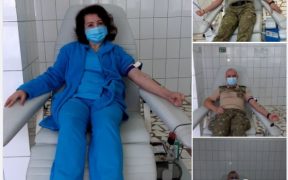 Personalul medical al Spitalului Militar a donat sânge
