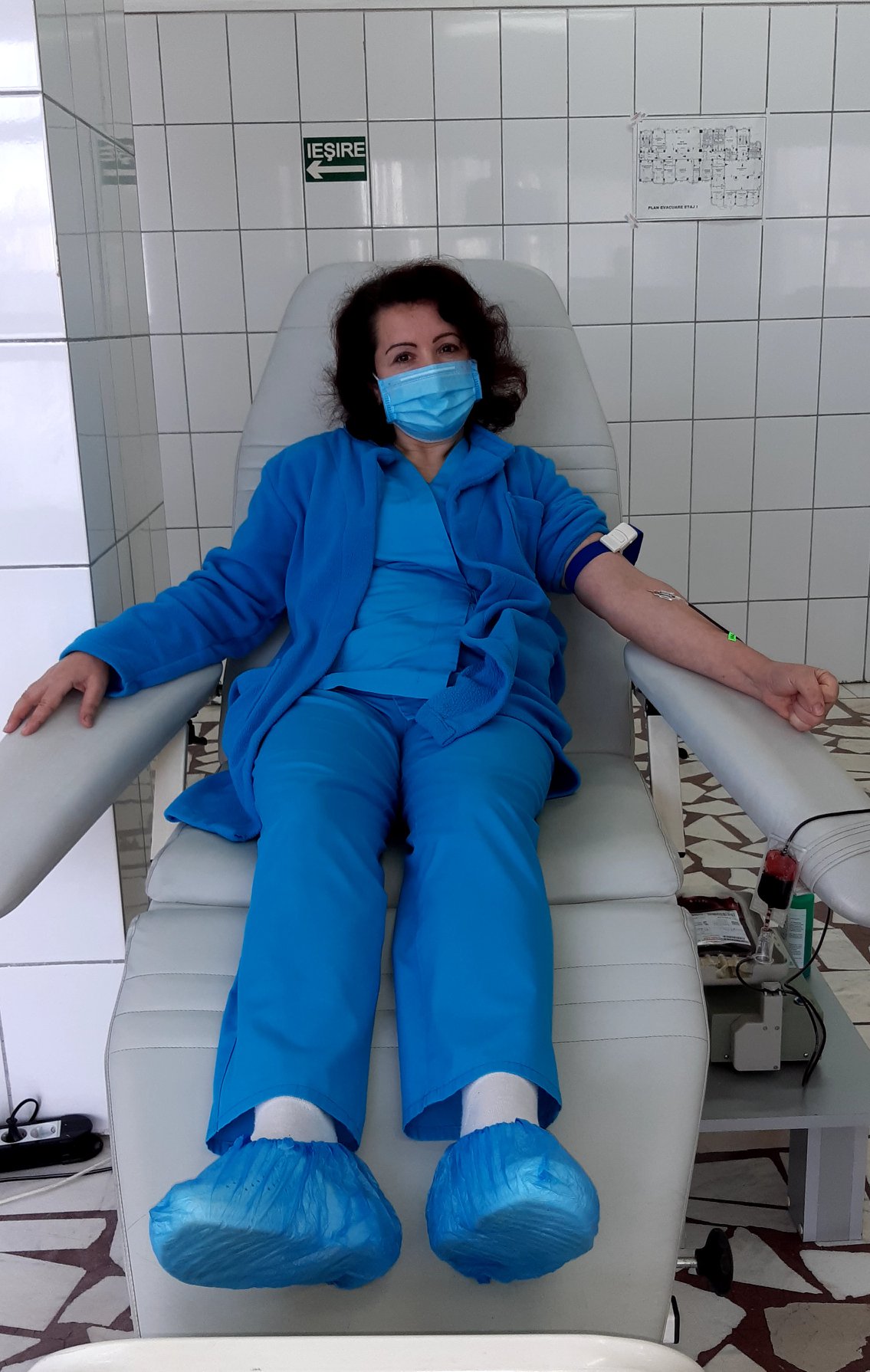 Personalul medical al Spitalului Militar a donat sânge