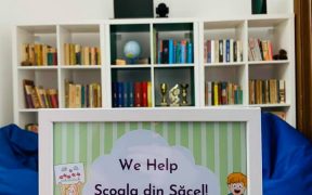 Proiectul „We Help Școala din Săcel!” prinde „viață”