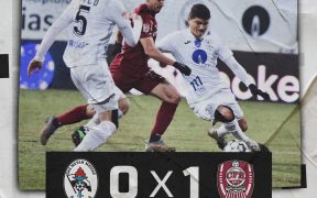 Gaz Metan a pierdut la limită meciul cu CFR Cluj, scor 0-1